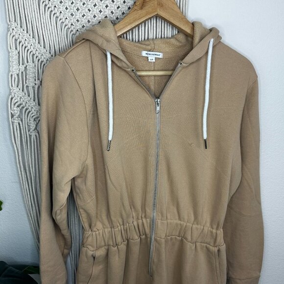 WeWoreWhat Leisure Hooded Jumpsuit - Picture 4 of 6